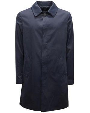 Imperial Single-Breasted Coats - Azul