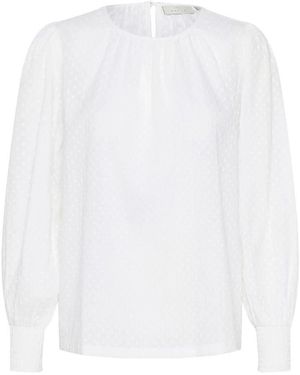 Kaffe Blouses - White