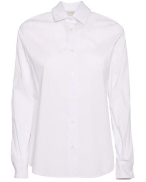 Mazzarelli Mari B Katoenen Shirt - Wit
