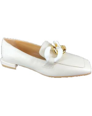 Cristian Daniel Schoenen ,Mocassin Schoenen - Wit