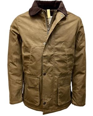 Brixtol Textiles Curtis Wachsjacke - Grün