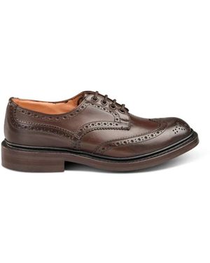 Tricker's Schoenen ,Bruin ,Leer Bourton Country Shoe