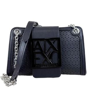ARMANI EXCHANGE Shoulder Bags - Blue