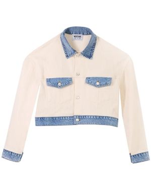 Moschino Denim Jackets - Blanco