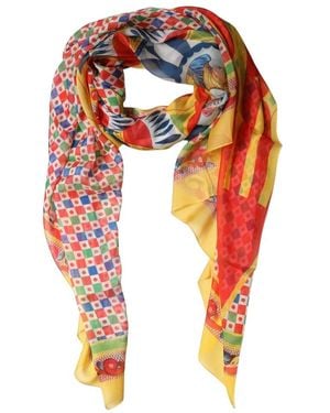Dolce & Gabbana Silky Scarves - Orange