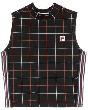 Fila Sleeveless Tops - Black