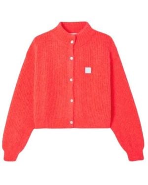 American Vintage Truien & Vesten ,Rood ,Wol East Vest