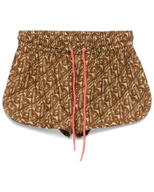 Zimmermann Short Shorts - Brown