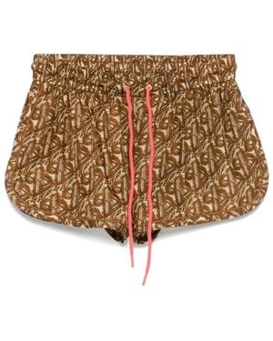 Zimmermann Short Shorts - Brown