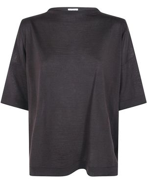 Mrz Tops ,Bruin ,T-Shirts - Zwart