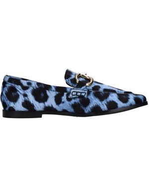 Jeffrey Campbell Flache Schuhe Braun - Blau