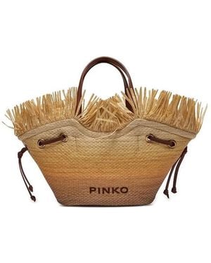 Pinko Tote Bags - Neutro