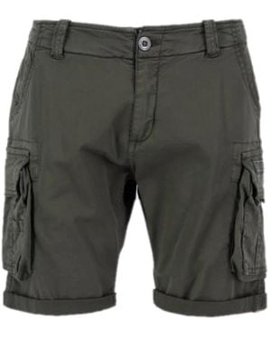Alpha Industries Casual Shorts - Grey