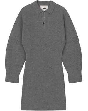 Aeron Knitted Dresses - Gray