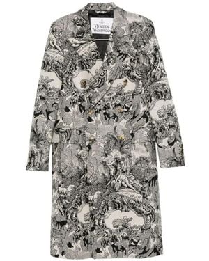 Vivienne Westwood Double-Breasted Coats - Grey