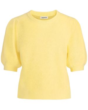 LADNERI Round-Neck Knitwear - Jaune