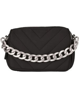 LES VISIONNAIRES Emily Quilting Silky Leather - Schwarz