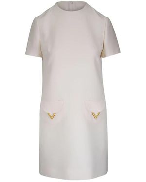 Valentino Garavani Short Dresses - Grey