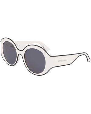 Longchamp Accessoires ,Injected Frame Zonnebril - Metallic