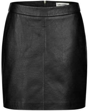 Lolly's Laundry Leather Skirts - Zwart