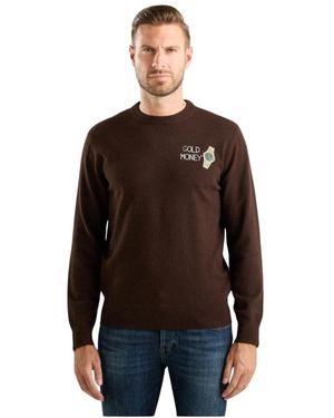 MC2 Saint Barth Round-Neck Knitwear - Noir
