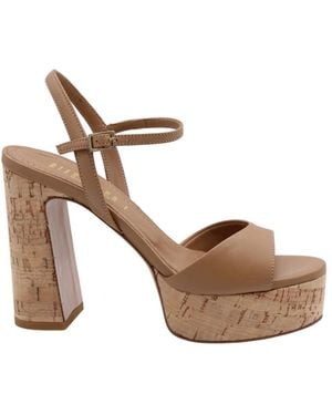 Gianmarco F. High Heel Sandals - Brown