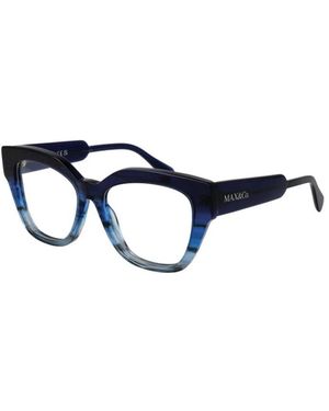 MAX&Co. Accessoires ,Blauw ,Blauwe Optische Monturen Stijlvol Model