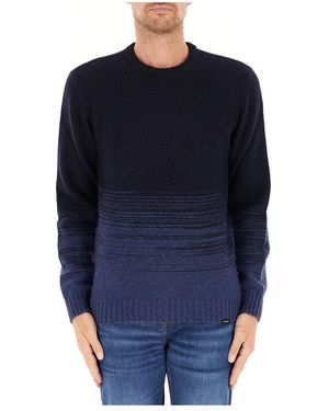 Colmar Round-Neck Knitwear - Blue