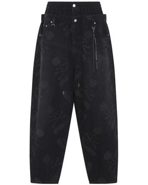 MASTERMIND WORLD Wide Jeans - Black
