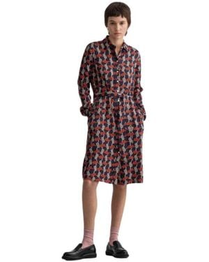 GANT Shirt Dresses - Red