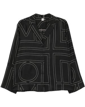 TOTEME Overhemden ,Zwart ,Shirts