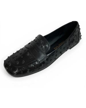 Laura Bellariva 2032 Glass Slipper Penny-Loafer - Schwarz