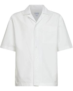 Bottega Veneta Short Sleeve Shirts - White