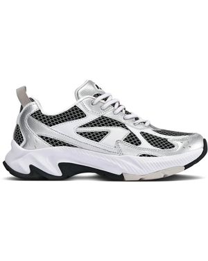 ARKK Copenhagen Grauer Forma Runner Sneaker - Weiß
