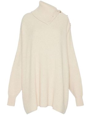 Sportmax Kleedjes ,Wol Alibi Jurk - Wit
