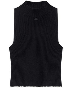 Courreges Turtlenecks - Nero