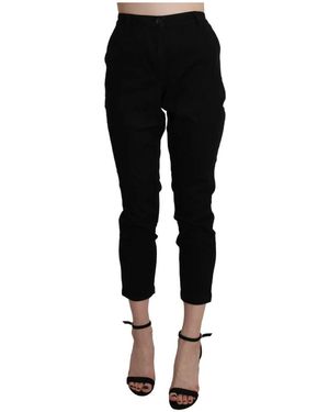 Acht Cropped Trousers - Negro