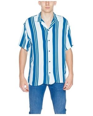 Jack & Jones Short Sleeve Shirts - Azul