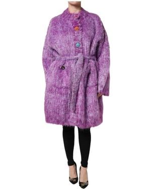 Dolce & Gabbana Faux Fur & Shearling Jackets - Viola