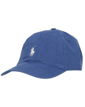 Ralph Lauren Linnen Ball Cap - Blauw