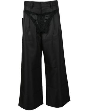 VAQUERA Wide Pants - Black
