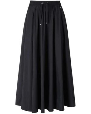 Herno Midi Skirts - Negro