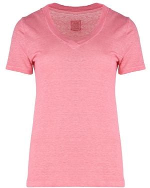120% Lino T-Shirts - Rosa