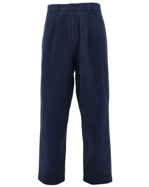 Forét Straight Trousers - Blue