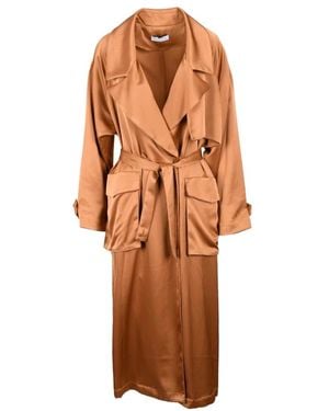 WEILI ZHENG Trench Coats - Marron