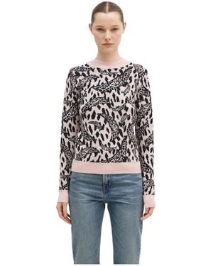 Fiorucci Trui Met Ronde Hals - Zwart