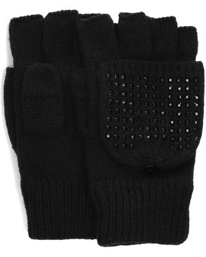 Kurt Geiger Crystal Eagle Handschuhe - Schwarz