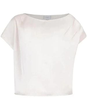 Dante 6 Tops ,Leer Roam Satin Top - Wit