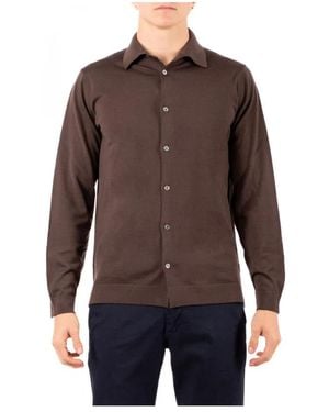 FILIPPO DE LAURENTIIS Casual Shirts - Brown