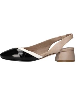 LORENA PAGGI Leren Slingback Pump - Bruin